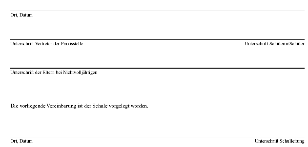 Anlage 4: Vereinbarung über das Praktikum Seite 2 Anlage 4: Vereinbarung über das Praktikum Seite 2
