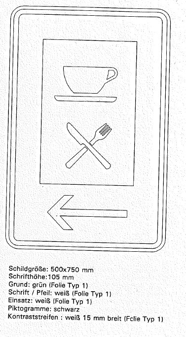Hinweisschild
