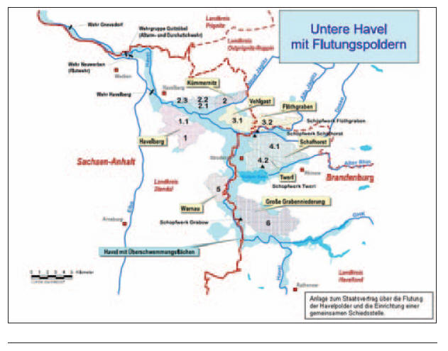 Anlage zum Staatsvertrag über die Flutung der Havelpolder und die Errichtung einer gemeinsamen Schiedsstelle