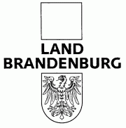 Wappen Land Brandenburg (schwarz-weiß)